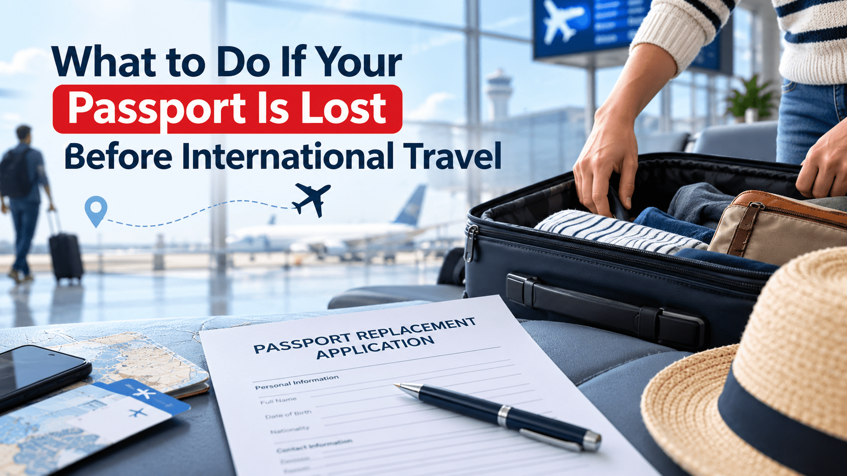 What to Do If Your Passport Is Lost Before International Travel