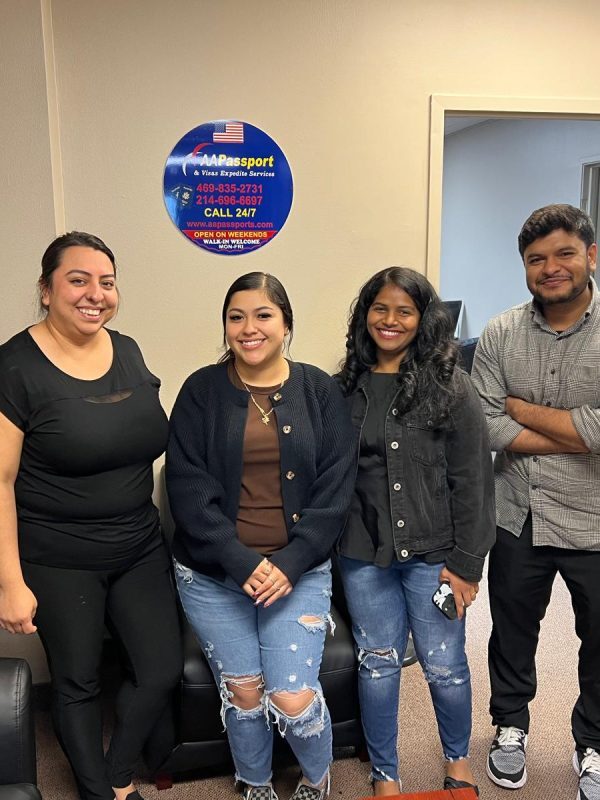 Photo of our lovely staff at AA Passport and Visa in Dallas, TX